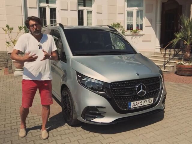 Mercedes-Benz V - test TA3 2024