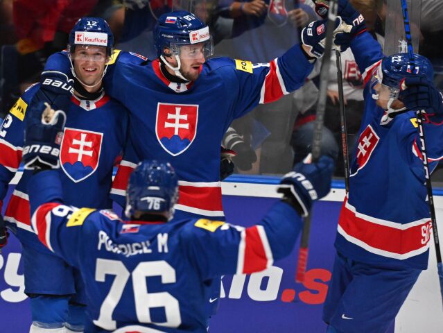 slovenskí hokejisti