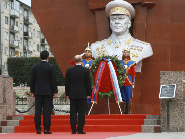Mongolsko, Vladimir Putin, Ukhnaagiin Khürelsükh