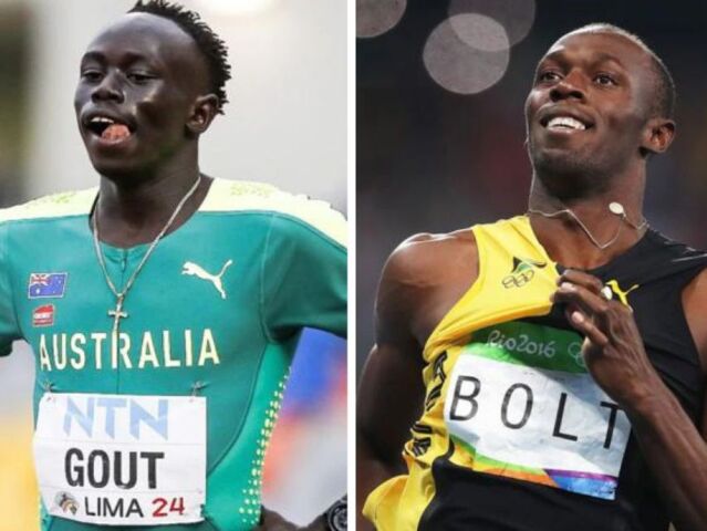 Gout Gout a Usain Bolt