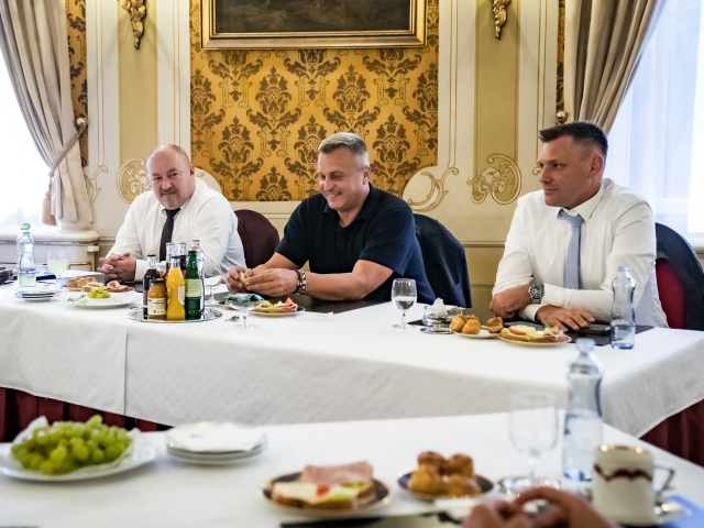 Rudolf Huliak, Andrej Danko, Tomáš Taraba