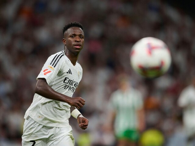 Vinicius Junior v drese Realu Madrid.