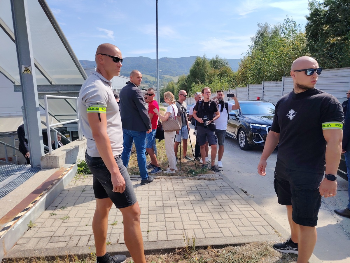 policajti, Handlová, Fico
