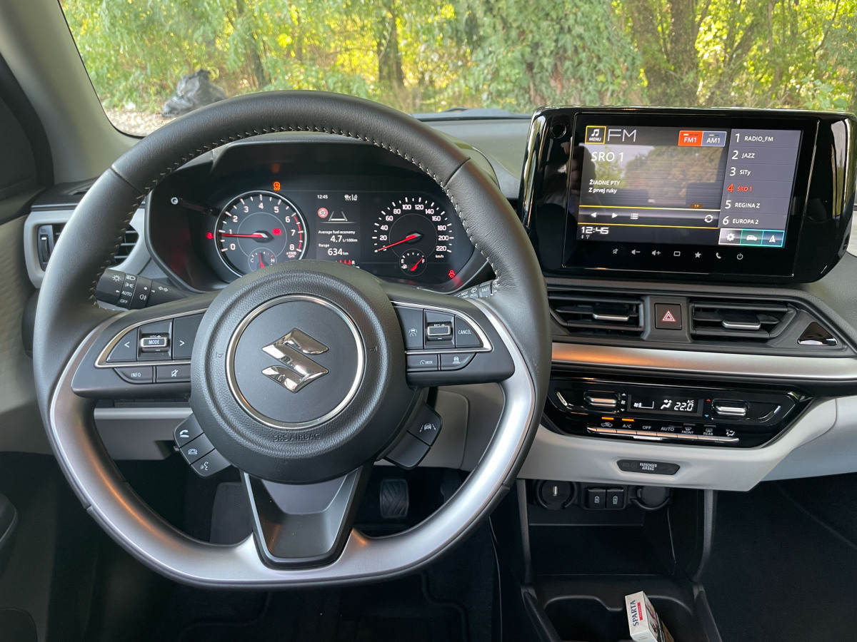 Suzuki Swift 1,2 DualJet MHEV - test 2024