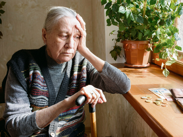 žena, dôchodkyňa, seniorka