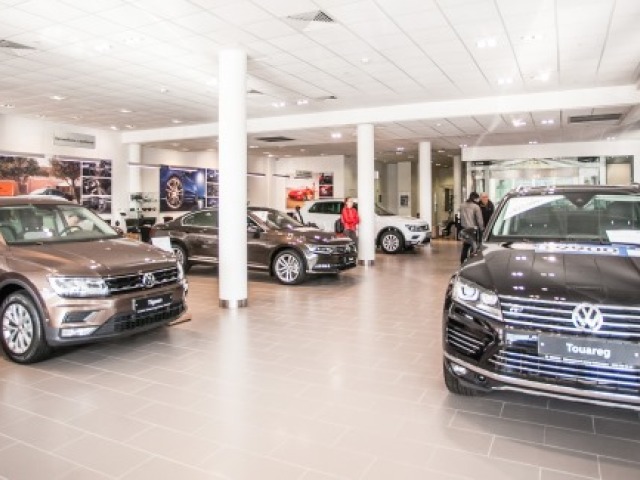 Volkswagen - predajňa v Moskve
