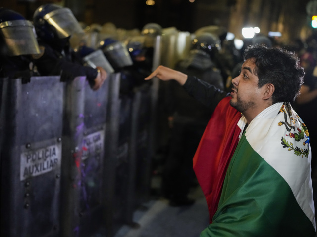 Mexiko, protest