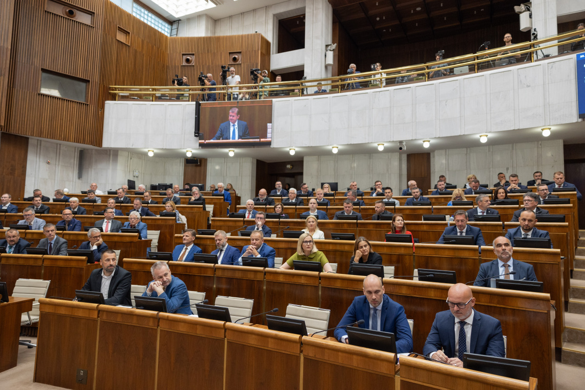 Šimečka, parlament, odvolávanie