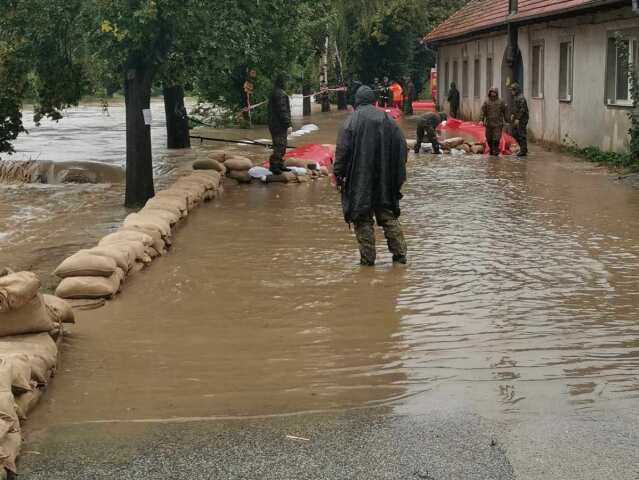 Sobotište / Záplavy /