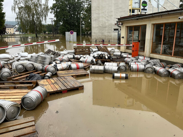 Kofola, povodeň