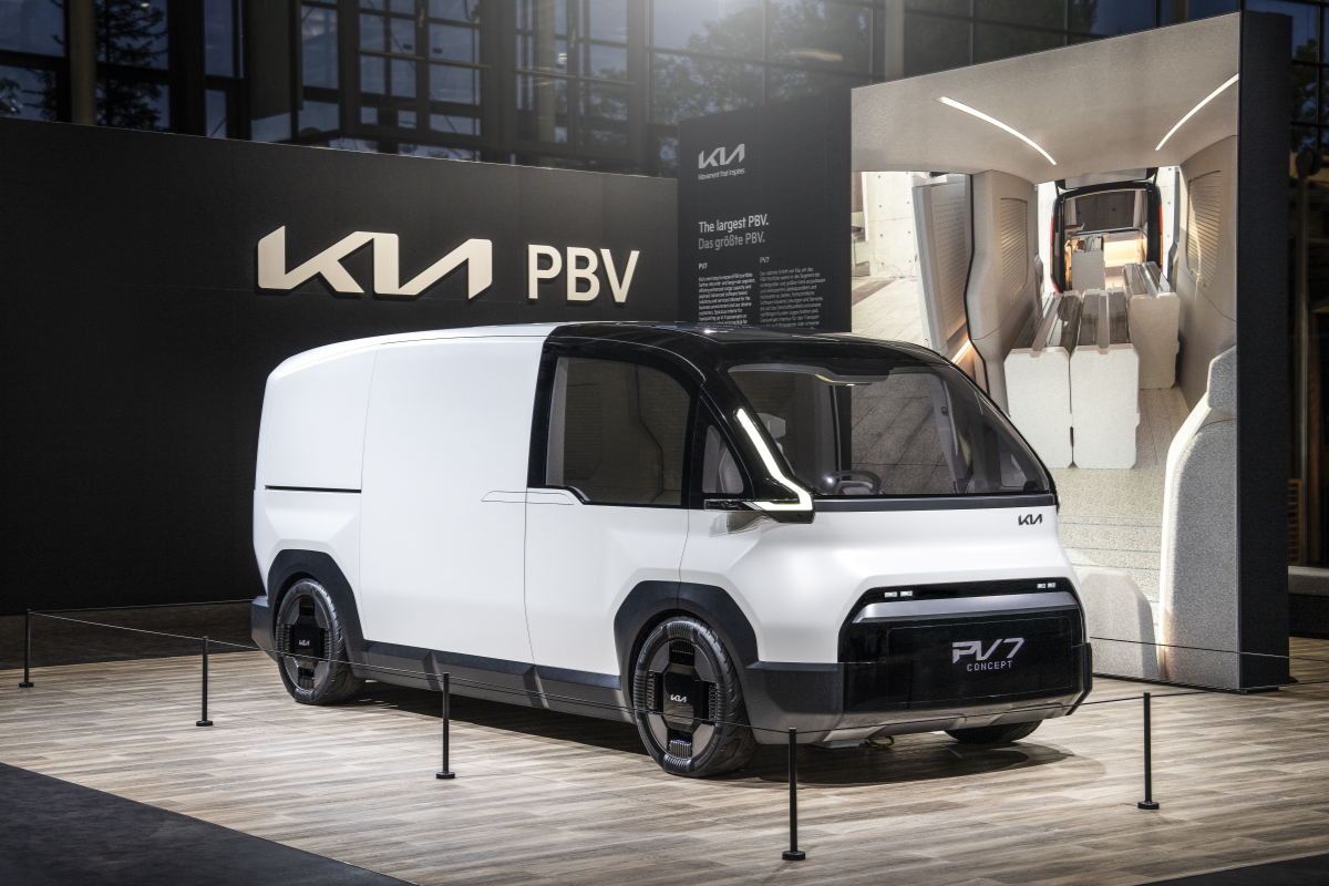 Kia PBV - elektrické dodávky Hannover 2024