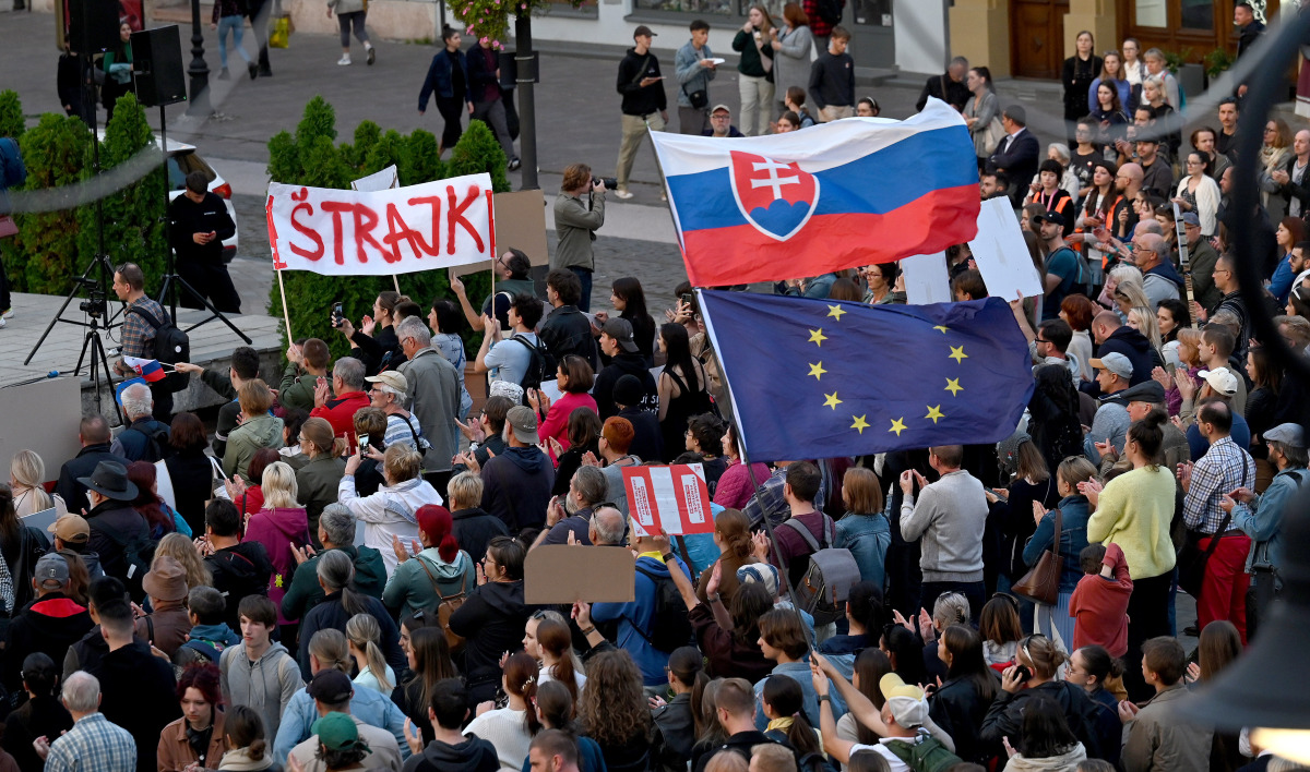 KOŠICE: Podpora Kultúrneho štrajku, protest