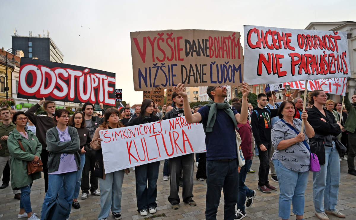 KOŠICE: Podpora Kultúrneho štrajku, protest