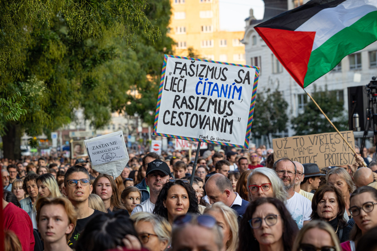 PROTEST: Na podporu Kultúrneho štrajku