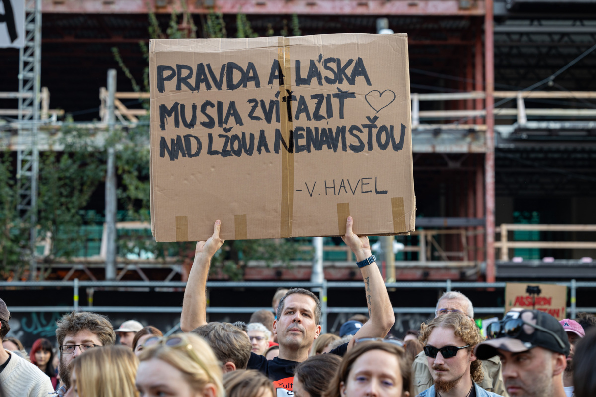 PROTEST: Na podporu Kultúrneho štrajku