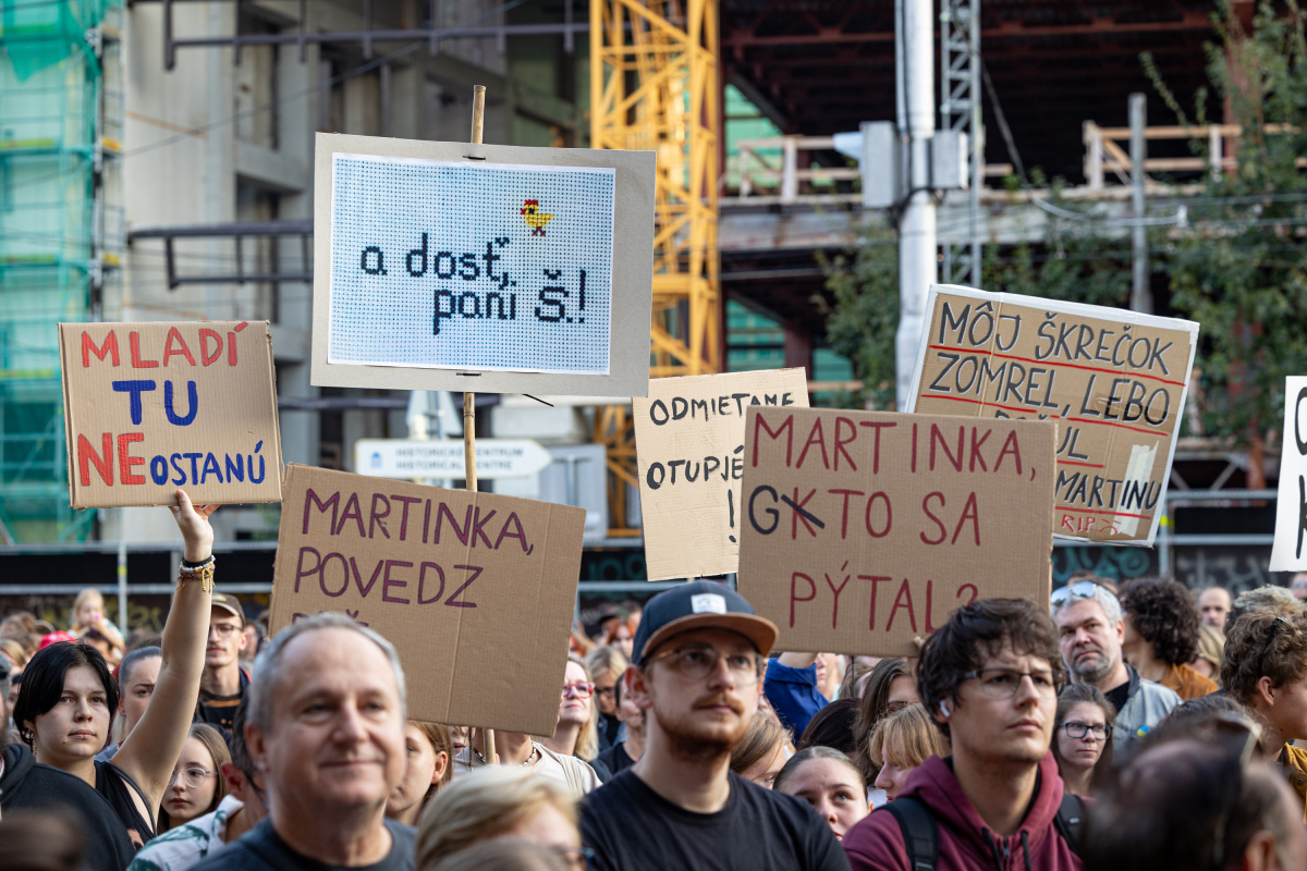 PROTEST: Na podporu Kultúrneho štrajku