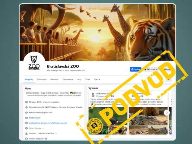 polícia podvodná zoo