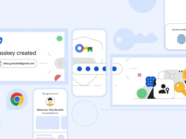 Passkeys, Google