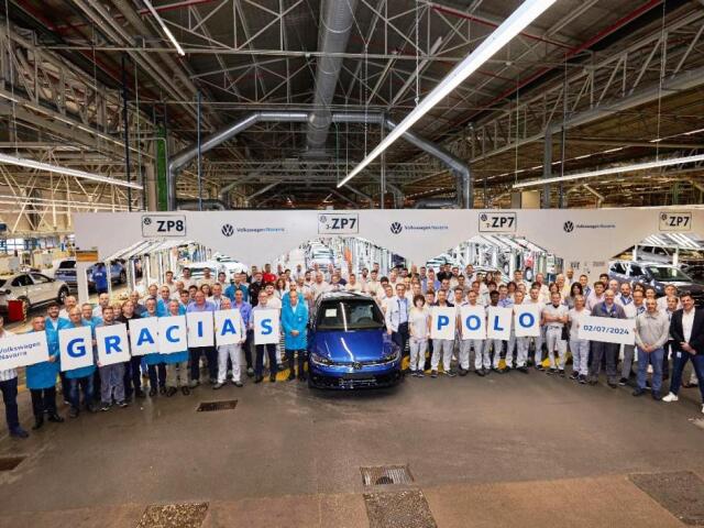 VW Polo - posledny vyrobeny exemplar v španielskej Pamplone