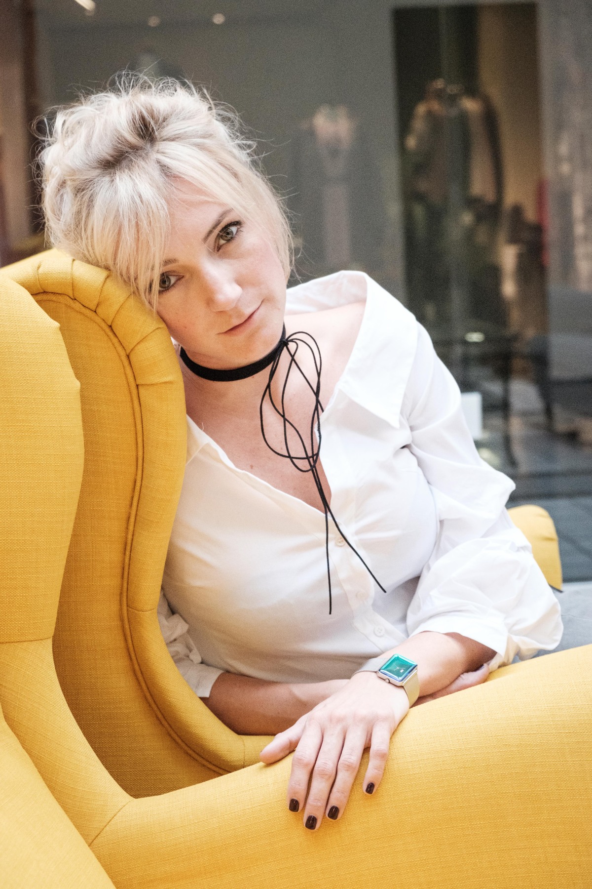 Herečka Alexandra Borbély. 