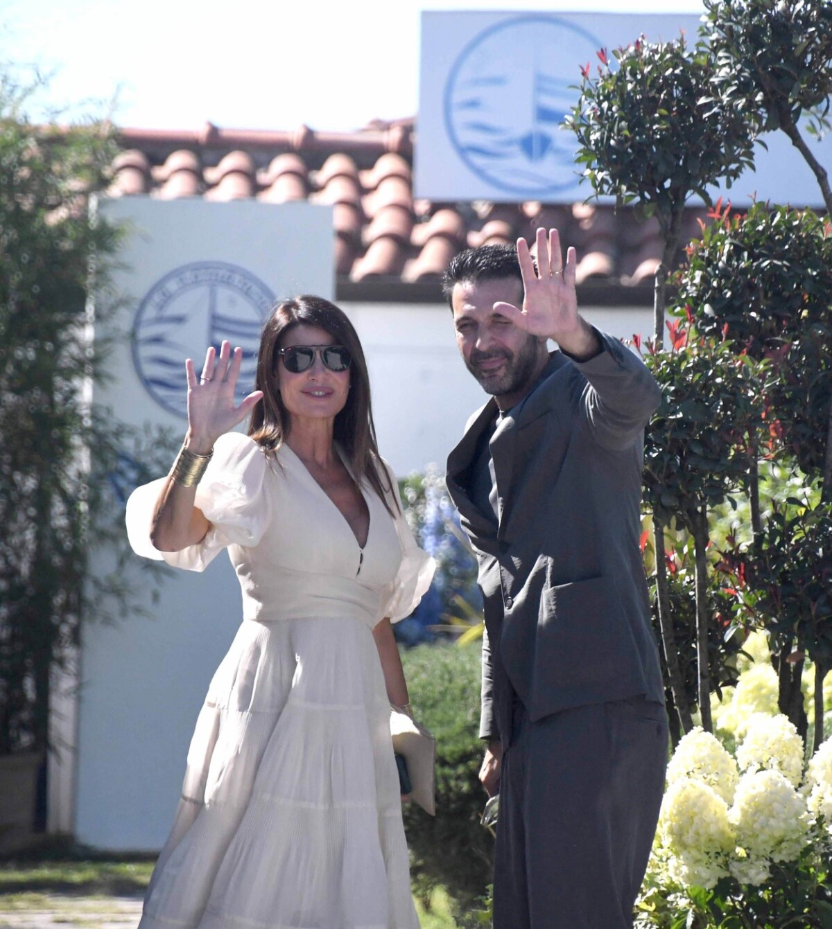 Gigi Buffon a Ilaria D'Amico