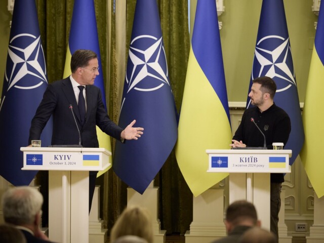 Mark Rutte a Volodymyr Zelenskyj