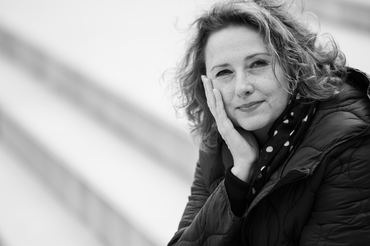 Herečka Zuzana Mauréry. 