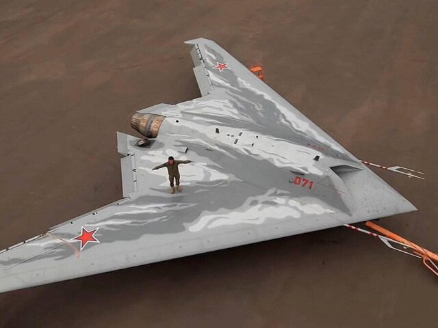 Ruský experimentálny dron Ochotnik