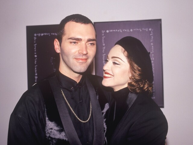 Speváčka Madonna a jej brat Christopher Ciccone. 
