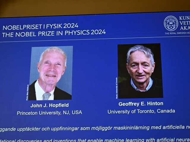 USA Švédsko Nobelova cena fyzika 2024