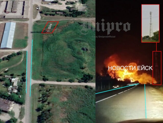 Ukrajinská armáda na juhu Ruska zasiahla v stredu 9. októbra 2024 sklad so stovkami útočných dronov iránskej výroby.
