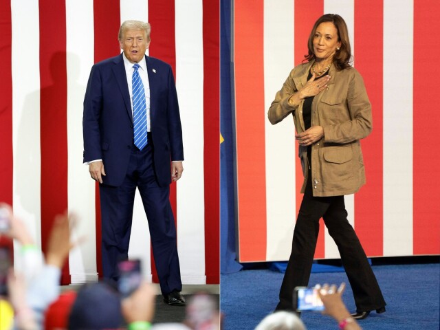 Harrisová, Trump