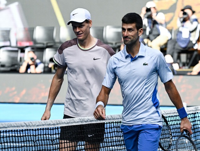 Jannik Sinner, Novak Djokovič
