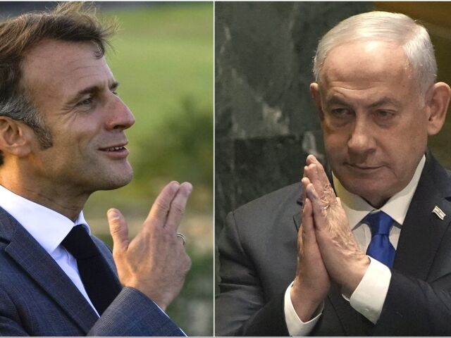 macron netanjahu