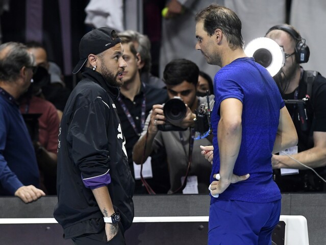 neymar, rafael nadal