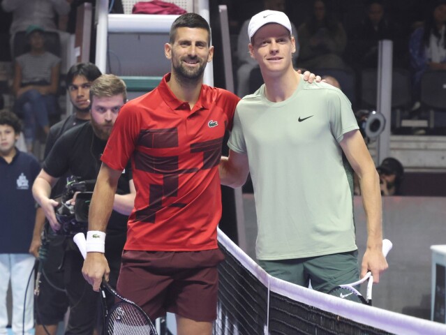 novak djokovic, jannik sinner