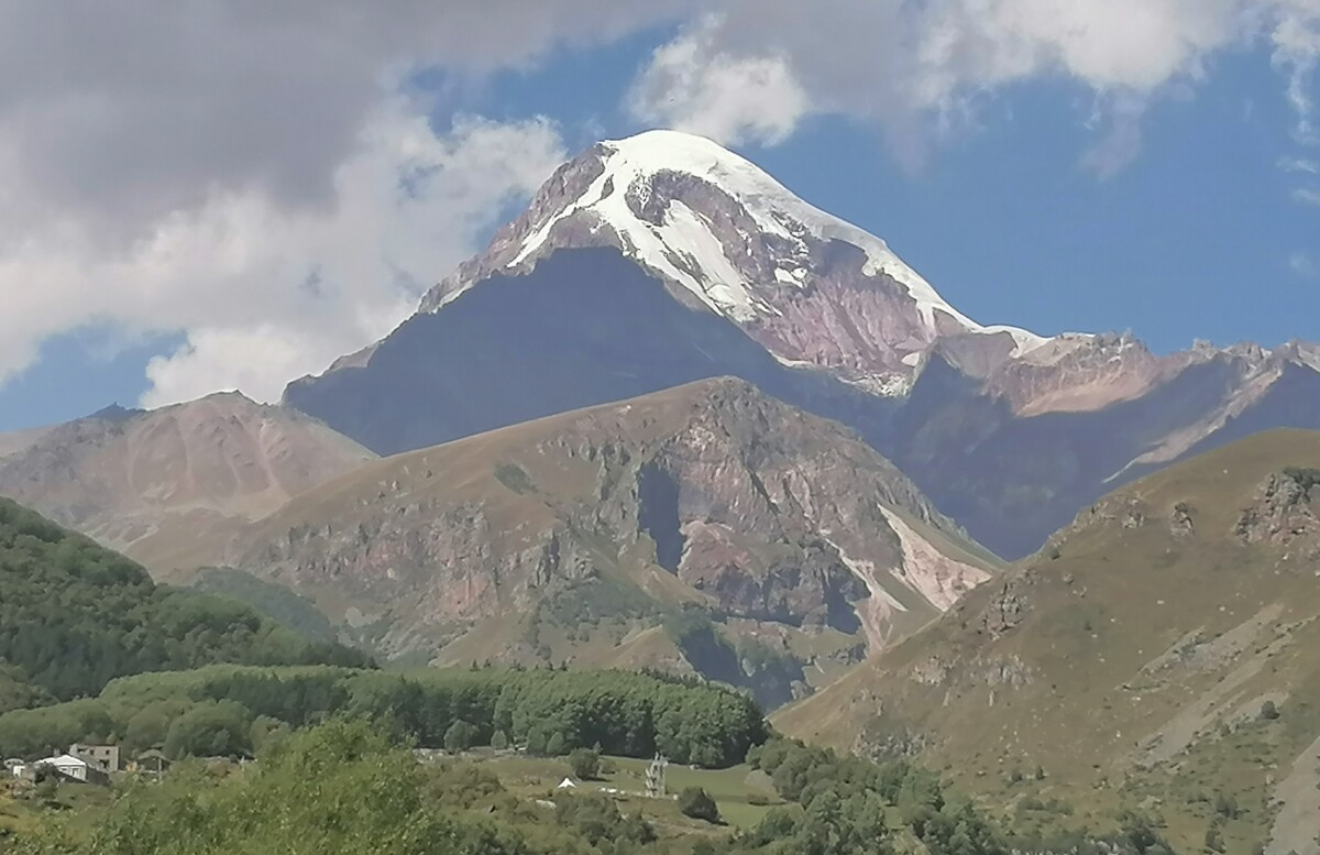 Kazbek, Gruzínsko