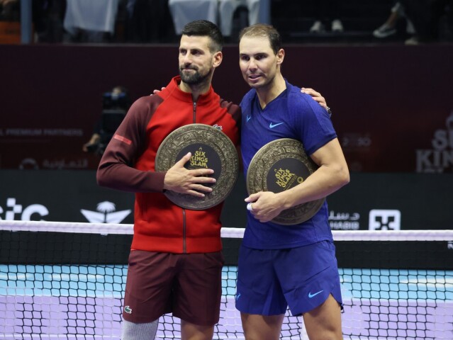 Novak Djokovič a Rafael Nadal
