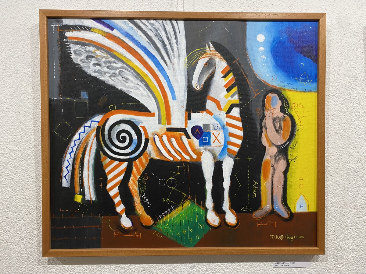 Martin Kellenberger výstava Na krídlach Pegasa
