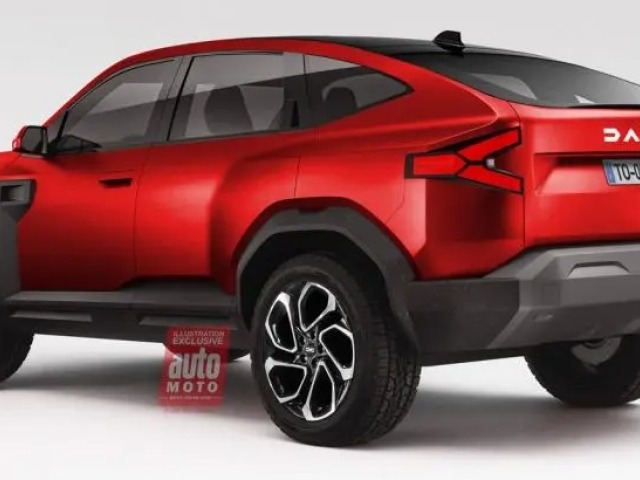 Dacia Bigster Coupé - skice 2024