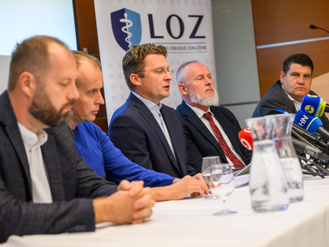 LOZ / Lekárske Odborové Združenie / Miroslav Mendel / Branislav Serva / Peter Visolajský / Ján Sýkora / Zoltán Jány /