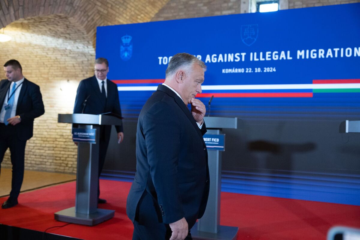 Orbán, Vučič