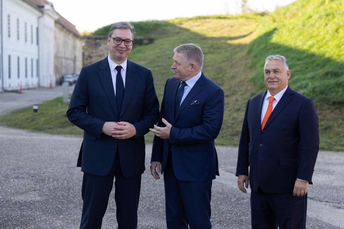 Robert Fico, Viktor Orbán, Vučič