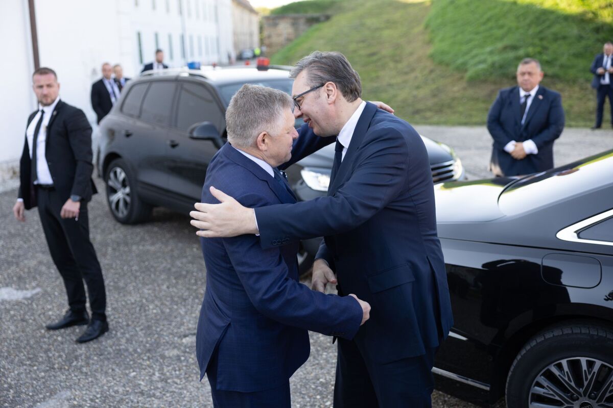 Robert Fico, Viktor Orbán, Vučič