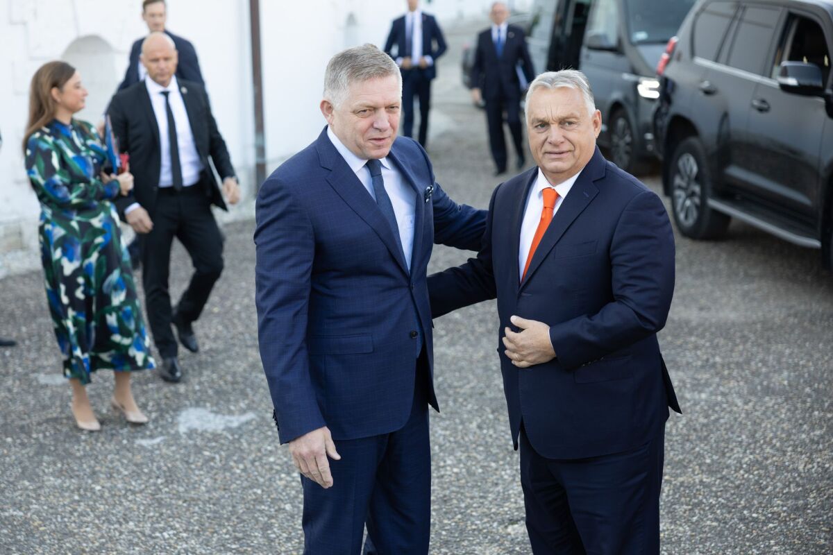Robert Fico, Viktor Orbán, Vučič