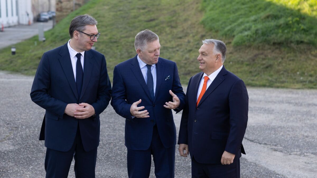 Robert Fico, Viktor Orbán, Vučič