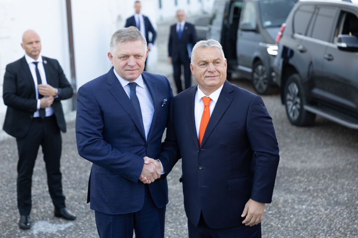 Robert Fico, Viktor Orbán, Vučič
