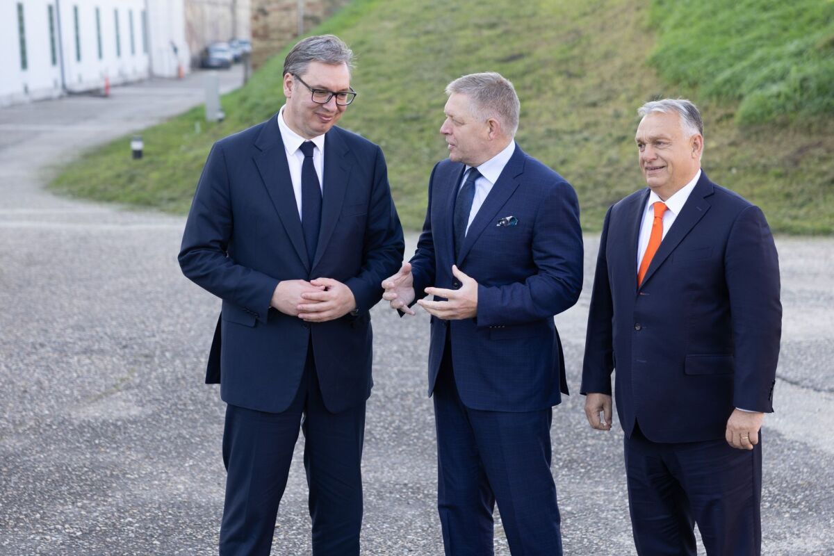 Robert Fico, Viktor Orbán, Vučič