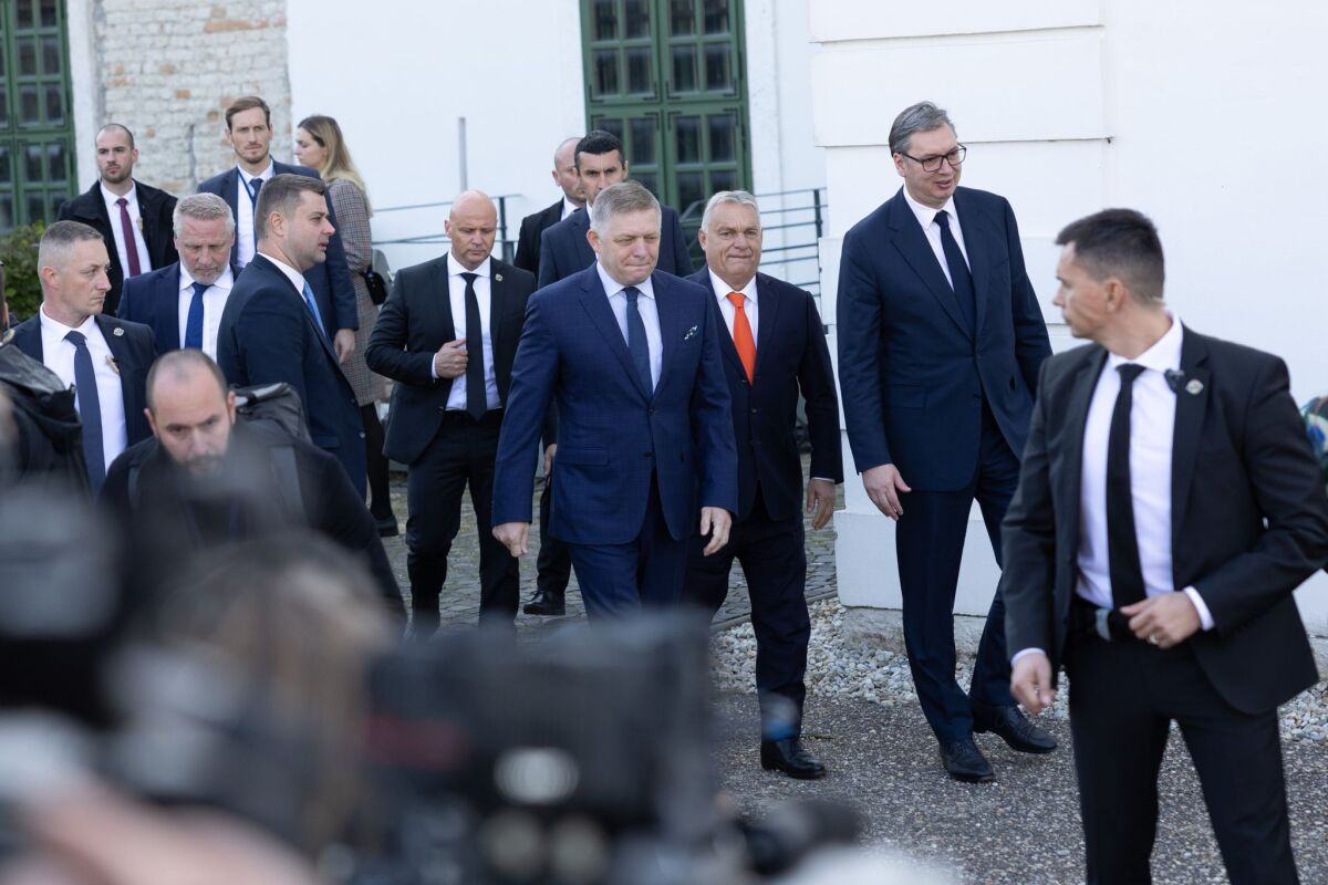 Robert Fico, Viktor Orbán, Vučič