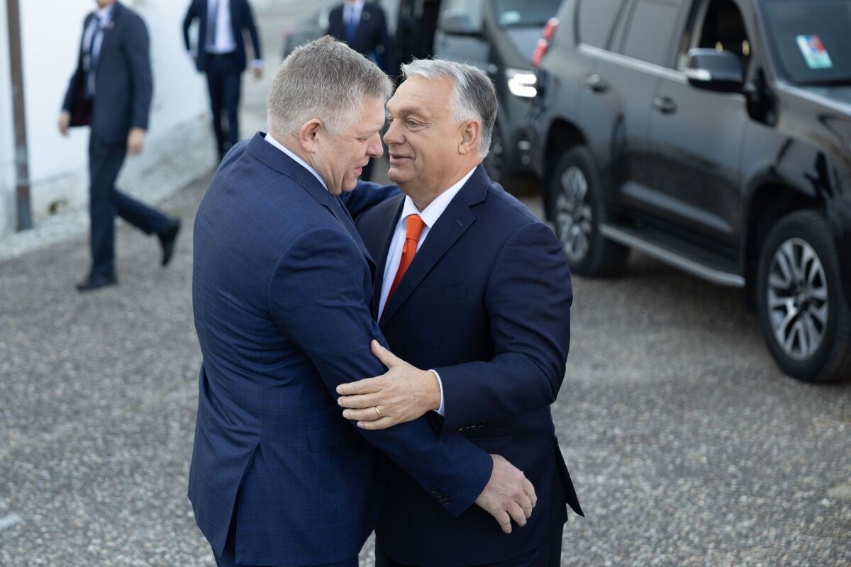 Robert Fico, Viktor Orbán, Vučič